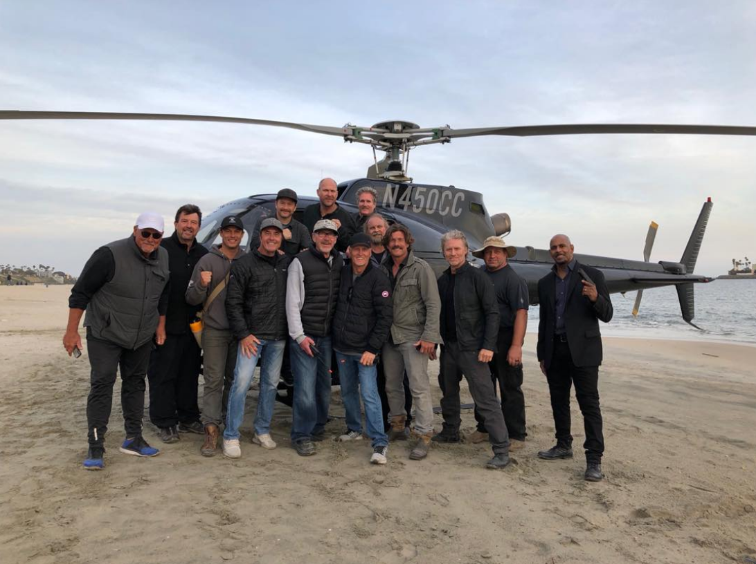Craig Hosking and the blockbuster aerial filming crew