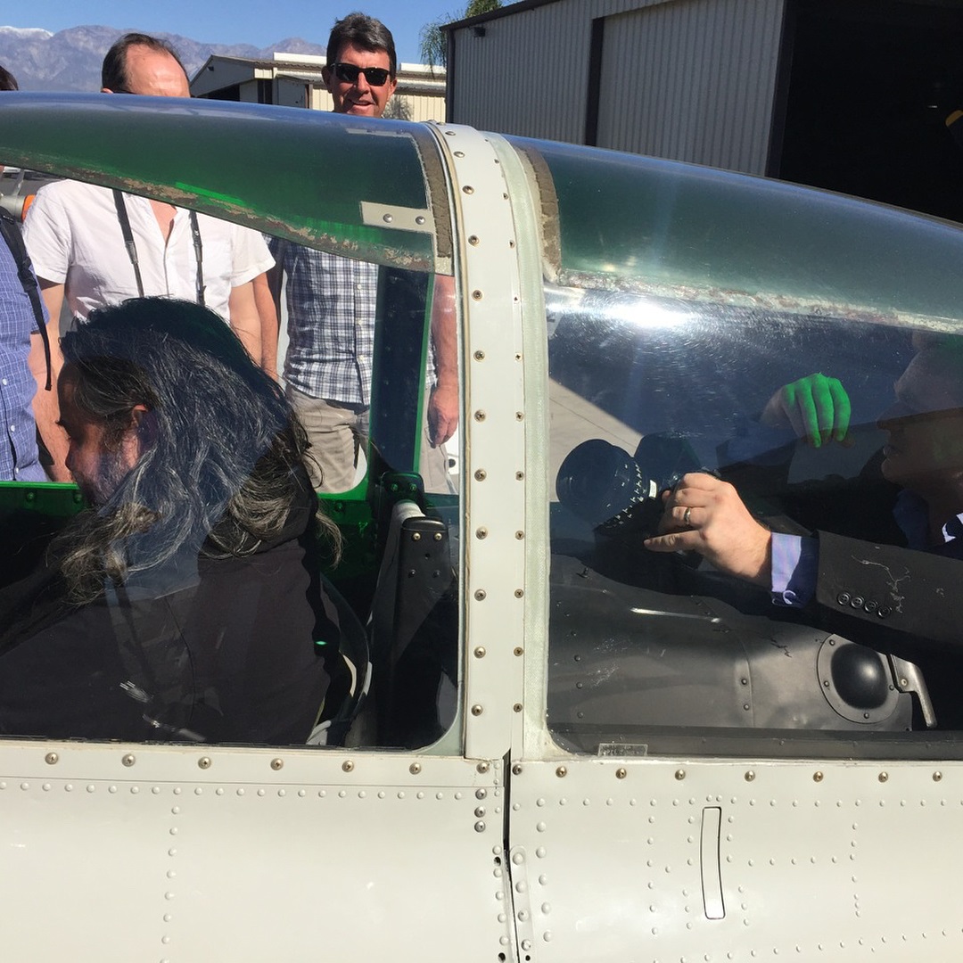 Staging aircraft and cameras on set of Dunkirk